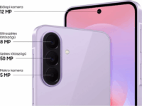 Samsung Galaxy A37 6/128GB 5G Dual SIM Android Okostelefon - Levendula