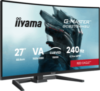 iiyama 27" G-Master GCB2784HSU-B1 16:9 FullHD VA LED Ívelt Gaming Monitor - Fekete