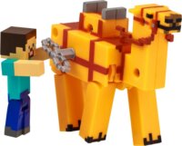Mojang Studios Minecraft S2 3D Felhúzható Figura - Steve és Teve