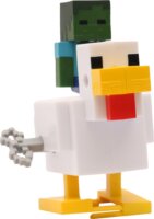 Mojang Studios Minecraft S2 3D felhúzható Figura - Chicken és Jockey