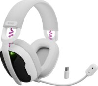 Fury Fukiya F6 Bluetooth Gamer Fejhallgató Headset - Fehér