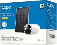 TP-LinkTapo C460KIT Smart Wifi 4K UltraHD napelemes Okos Kamrea - Fehér
