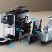 Siemens EQ700 Espresso Kávéfőző 1500 Watt - Inox