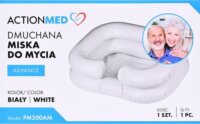 ActionMed PM200AM Fejmosó tál kézi Zuhannyal - Fehér