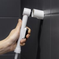 ActionMed PM200AM Fejmosó tál kézi Zuhannyal - Fehér