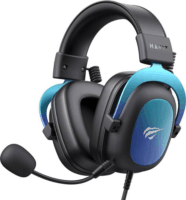 Havit H2002U PRO Vezetékes USB Gamer Fejhallgató Headset - Fekete / Kék