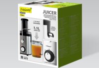 Maestro MR-805 Gyümölcscentrifuga 1,1L - Fekete / Ezüst