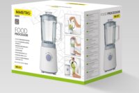 Maestro MR-571 Elektromos Turmixgép 1,5L / 1200 Watt - Szürke / Fehér