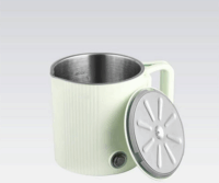 Maestro MR-009 2 az 1-ben Utazó Elektromos Vízforraló és Főzőedény 0.8 L 600 W - Menta zöld