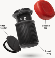 Aeropress Go Travel Utazó French Press Kávéfőző - Fekete/Piros