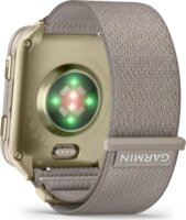 Garmin Venu X1 Férfi Okosóra 50.8mm Szürke Nylon Szíjjal - Titán / Arany