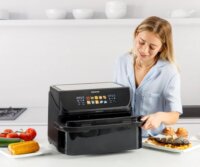 Taurus 973004000 AirFryer Forrólevegős sütő 10L 2800 Watt - Fekete