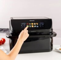 Taurus 973004000 AirFryer Forrólevegős sütő 10L 2800 Watt - Fekete