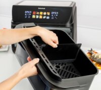 Taurus 973004000 AirFryer Forrólevegős sütő 10L 2800 Watt - Fekete