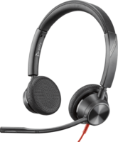 Plantronics 8X221AA HP Poly Blackwire 3325 USB-C Vezetékes Fejhallgató Headset - Fekete