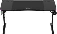Huzaro Hero 3.6 RGB Elektromosan állítható Gamer asztal 140 x 60 x 56-79cm - Fekete