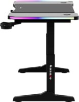 Huzaro Hero 3.6 RGB Elektromosan állítható Gamer asztal 140 x 60 x 56-79cm - Fekete