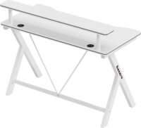 Huzaro Hero 1.9 Gamer asztal polccal 120 x 60 x 75 cm - Fehér