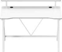 Huzaro Hero 1.9 Gamer asztal polccal 120 x 60 x 75 cm - Fehér