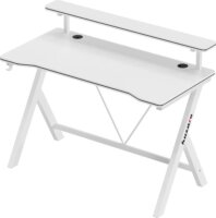 Huzaro Hero 1.9 Gamer asztal polccal 120 x 60 x 75 cm - Fehér