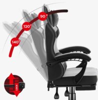 Huzaro Force 3.7 Gamer szék - Szürke