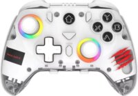 Mad Catz C.A.T. 17 Customizable Wireless Kontroller Gamepad (Android / PC / iOS / Nintendo Switch) - Fehér