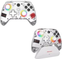 Mad Catz C.A.T. 17 Customizable Wireless Kontroller Gamepad (Android / PC / iOS / Nintendo Switch) - Fehér