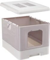 Ferplast Sahara Macska alomdoboz 52 x 39 x 40cm - Rózsaszín/Fehér