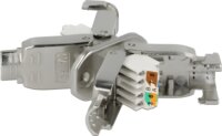 Delock 86467 Cat6a STP RJ45 Toldó - Szürke