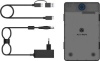 ICY BOX IB-388-CU3 2.5"/3.5" USB 3.2 Gen 1 Type-C Külső HDD/SSD Ház - Fekete