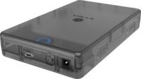 ICY BOX IB-388-CU3 2.5"/3.5" USB 3.2 Gen 1 Type-C Külső HDD/SSD Ház - Fekete