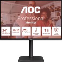 AOC 24" X24E4U 16:10 Full HD IPS WLED Monitor - Fekete