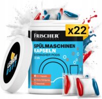 Frischer 3-in-1 Mosogatógép kapszula 22 db