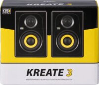 KRK Systems Kreate 3 Aktív 2-utas Stúdiómonitor Hangfal Pár 65 Watt - Fekete