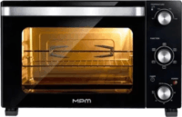 MPM MPE-17/T kompakt Elektromos mini sütő 48L 1800 Watt - Fekete