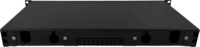 Alantec 19" 1U Teleszkópos Száloptikai Patch Panel 12 port - Fekete