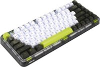 Asus KD201 Jelly75 Tri-Mode Wireless Mechanikus RGB Billentyűzet US - Fehér/Fekete/Neon Zöld