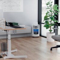 Leitz IQ OptiMax Small Office 350 P5 8 lap Iratmegsemmisítő 22L - Fehér