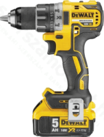 DeWalt DCK268P2T-QW Akkus Fúró-Csavarozó + Akkus Ütvecsavarozó + 2x 18V Akku + Koffer
