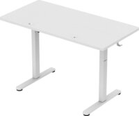 Huzaro Hero 8.1 Elektromosan állítható Gamer asztal 120 x 60x 72-118 cm - Fehér