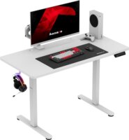 Huzaro Hero 8.1 Elektromosan állítható Gamer asztal 120 x 60x 72-118 cm - Fehér