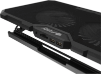 Fury Gunbai G3 14.1-17.3" RGB Laptop hűtőpad - Fekete
