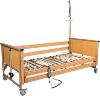 MDH CAREBED Elektromosan állítható orvosi és rehabilitációs ágy Max 180kg - Barna