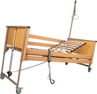 MDH CAREBED Elektromosan állítható orvosi és rehabilitációs ágy Max 180kg - Barna