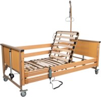 MDH CAREBED Elektromosan állítható orvosi és rehabilitációs ágy Max 180kg - Barna