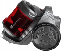 Concept VP5150 Porzsák nélküli porszívó 800W - Piros/Ezüst