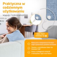 Medisana HP 515 Elektromos ágymelegítő 30x40cm - Szürke