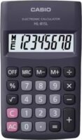 Casio HL-815L-BK BOX Elem 8 digit Zseb számológép - Fekete