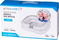 ActionMed PM100AM Fejmosó tál kézi Zuhannyal - Fehér