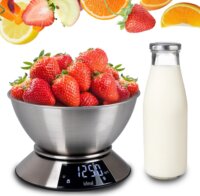 Eldom Ideal IK3701 Digitális konyhai mérleg tállal - Inox